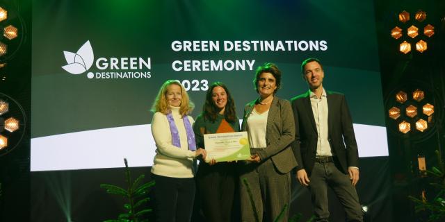 Oktober 2023 Gold Award Green Destinations