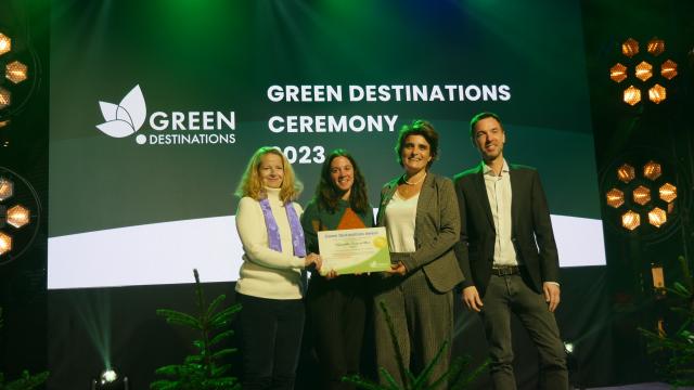 Oktober 2023 Gold Award Green Destinations