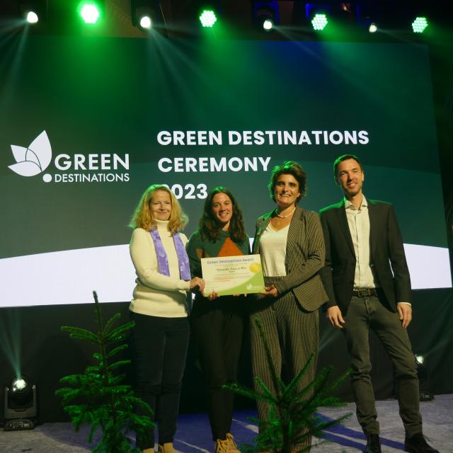 Octobre 2023 Gold Award Green Destinations