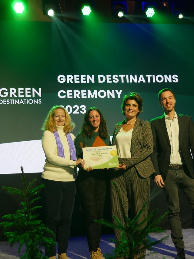 Oktober 2023 Gold Award Green Destinations