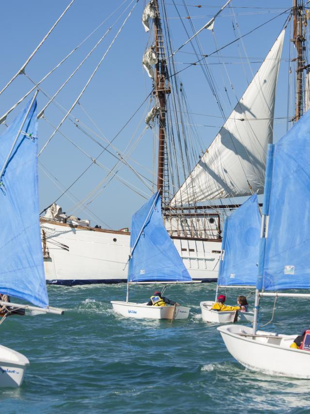 Optimist Sailing Boat