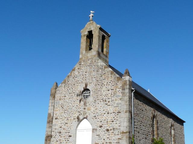 Die Kapelle auf der großen Insel Chausey