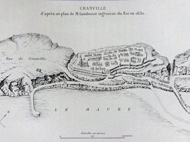 Map of Granville circa 1630