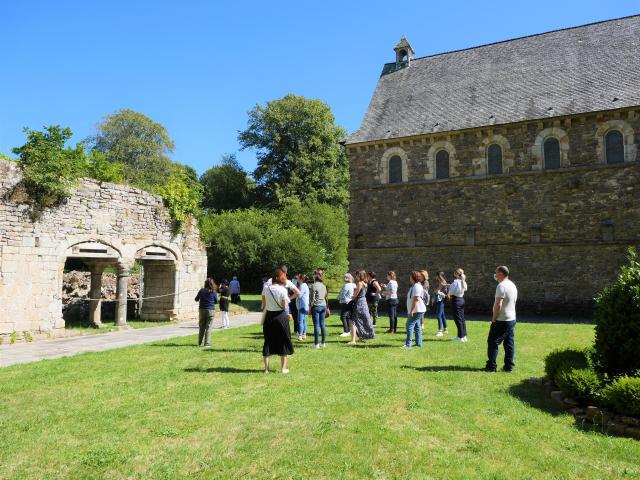 Guided tour of La Lucerne-d'Outremer Abbey