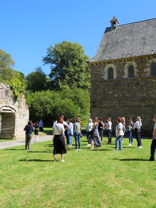 Visite guidée de l'Abbaye de La Lucerne-d'Outremer