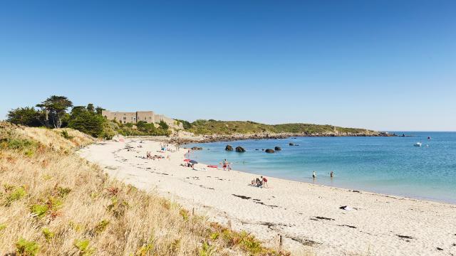 Port Lobster auf der Grande Île de Chausey