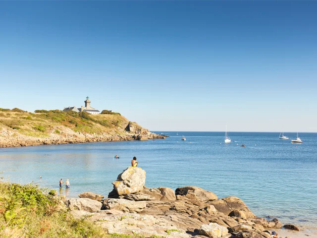 Le phare et Port Marie, Grande Île de Chausey