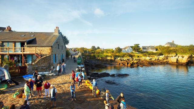 Der Keil auf der großen Insel Chausey