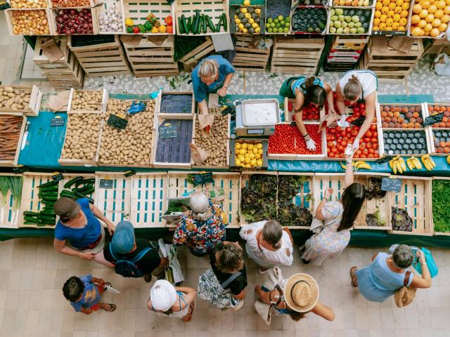 Le marché de Granville