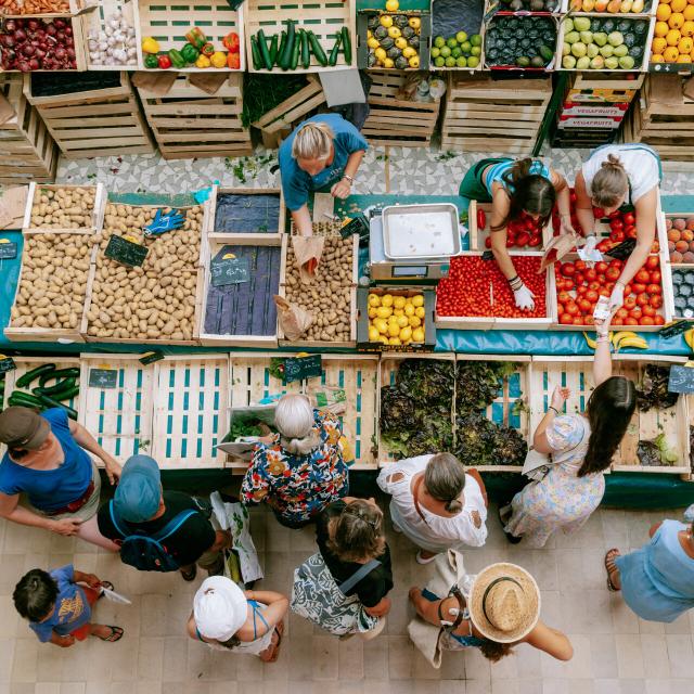 Le marché de Granville