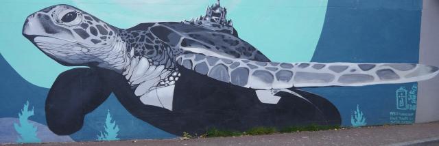 Street art sur la Destination Granville Terre et Mer