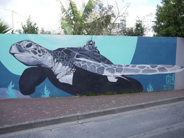 Street art sur la Destination Granville Terre et Mer