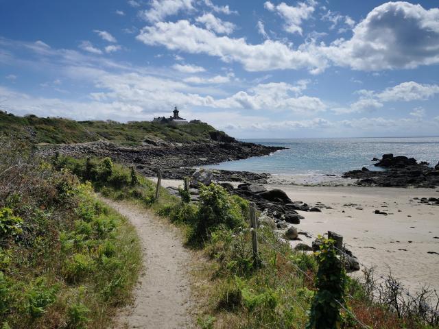 View of Chausey lighthouse