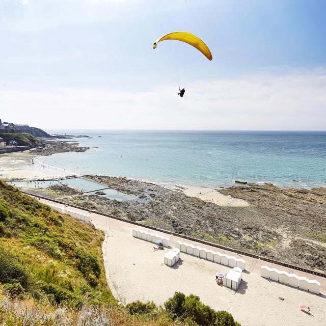 La Plage De Granville Alexandre Lamoureux