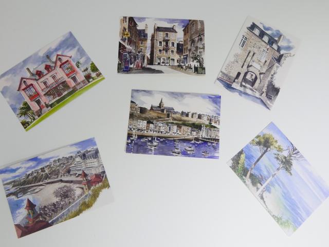 Postcards Granville Sylvain Allaire