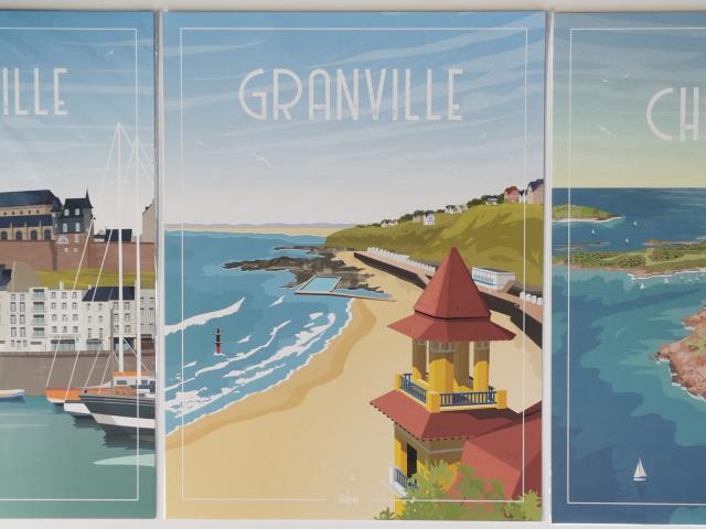 Boutique - Affiches Wim Granville Chausey