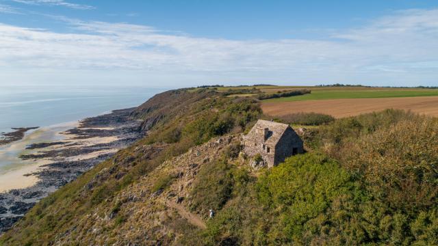 La Cabane Vauban A Champeaux Vue aérienne