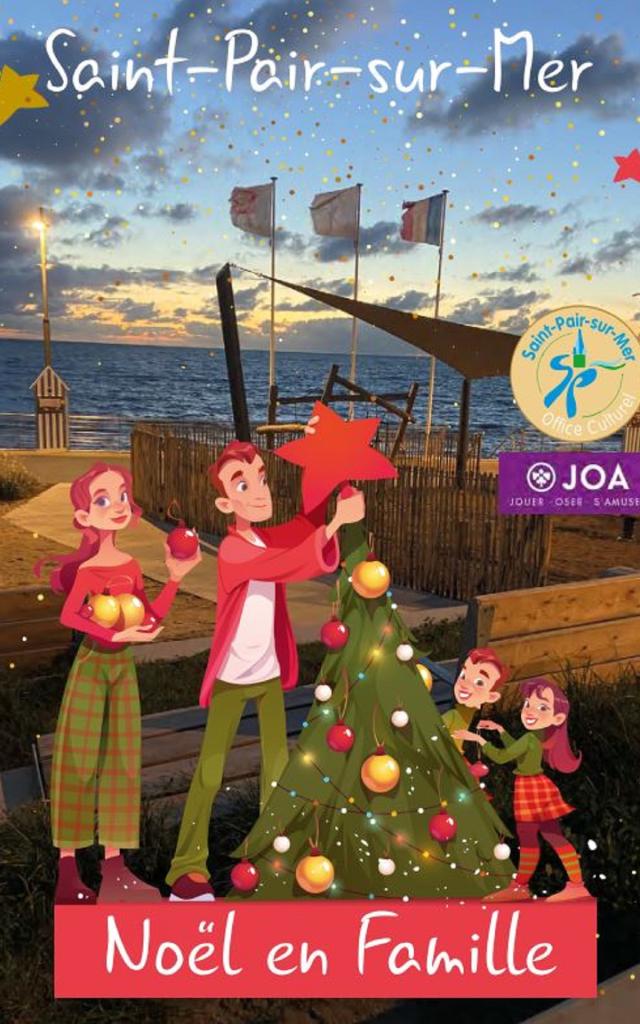 Saint Pair Sur Mer Family Christmas Visual