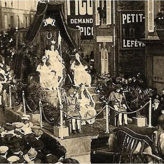 Impératrice Odette 1re Carnaval Granville 1923