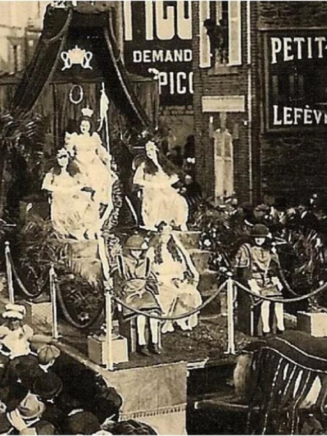 Impératrice Odette 1re Carnaval Granville 1923