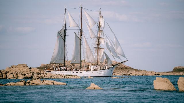 Le Marité et son équipage