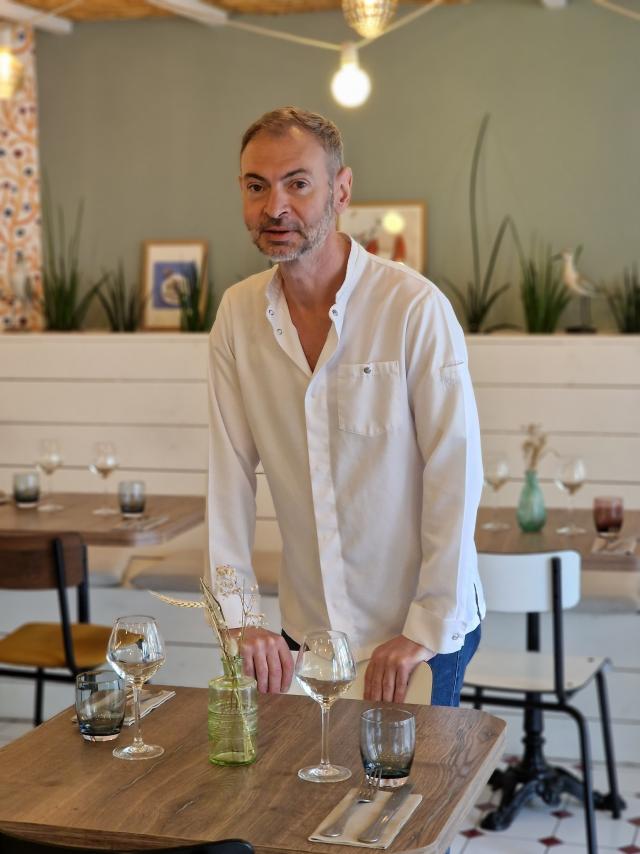 Stéphane Haissant, chef du restaurant Le Loca Café à Granville