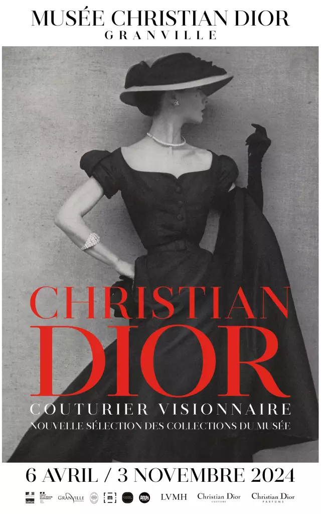 Affiche Exposition Musée Christian Dior Granville