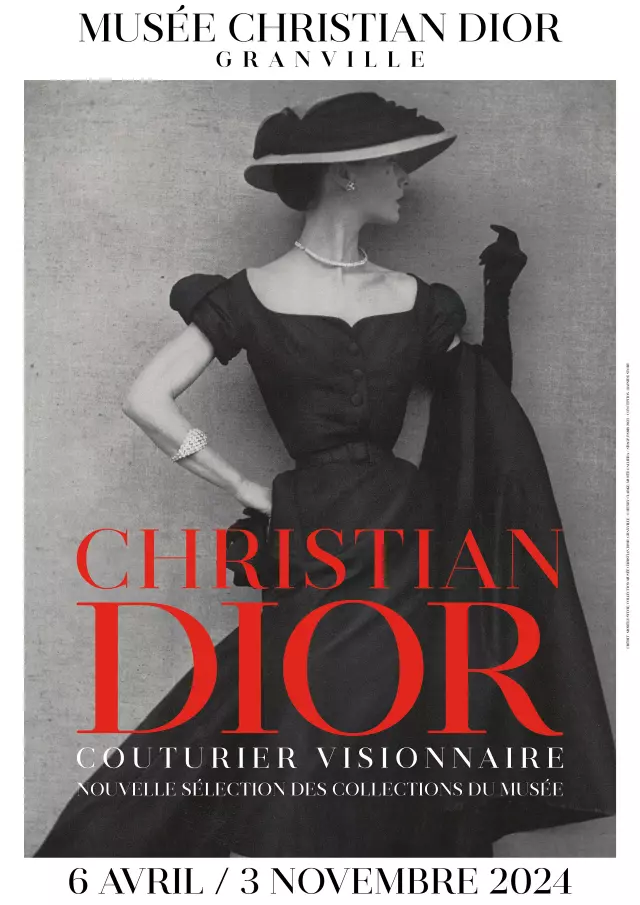 Affiche Exposition Musée Christian Dior Granville