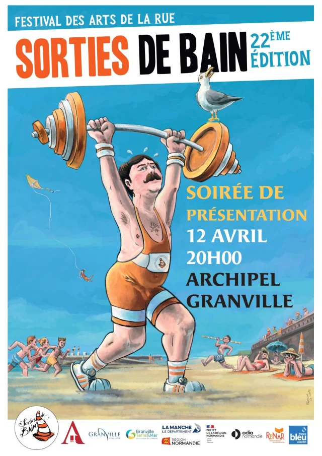 Affiche Festival Sorties de Bain 2024