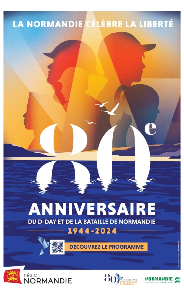 Affiche 80eme Anniversaire Du Dday Région