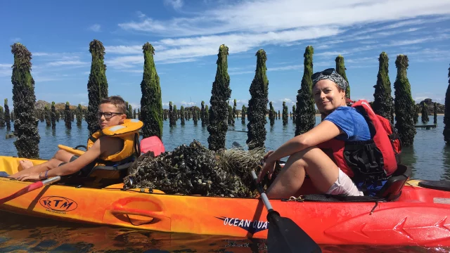 Expérience kayak et pêche à Chausey