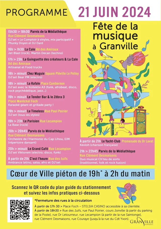 Program Fete De La Musique 21 06 2024 Granville