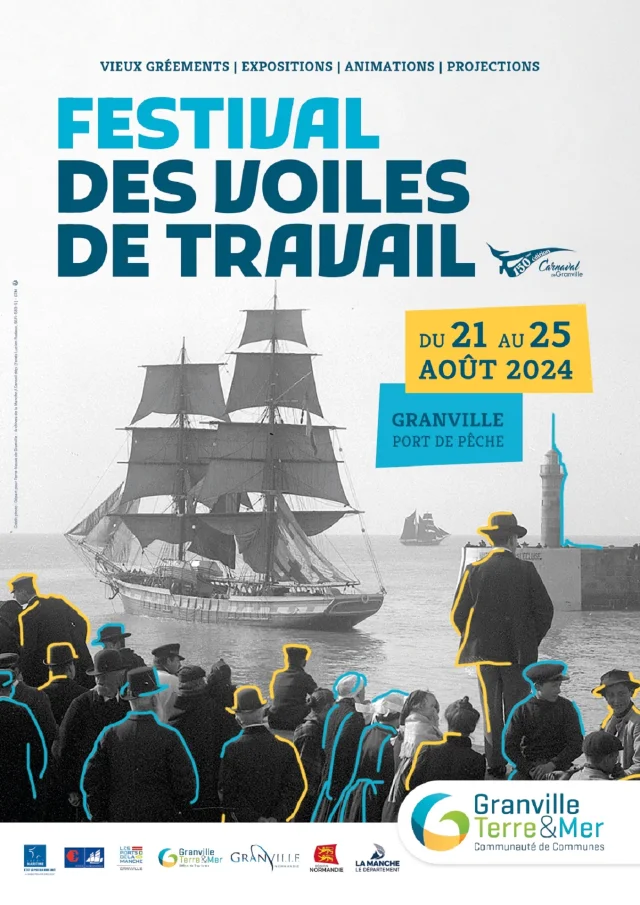 Affiche du Festival des Voiles de travail 2024