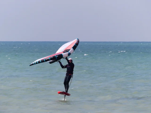 Wing Foil à Bréville-sur-Mer