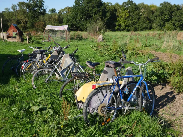 Vélos à la ferme de l'Accueillette