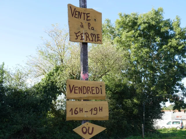 Vente à la ferme de l'Accueillette