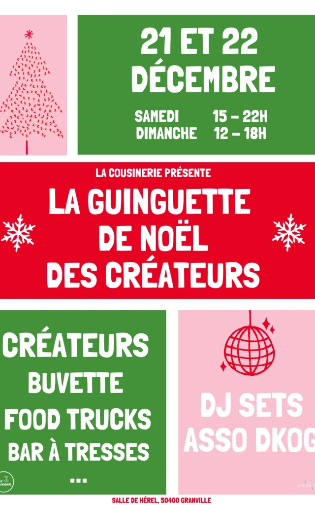 Guinguette Noel Granville 2024