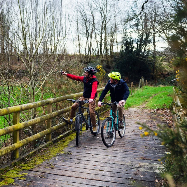 Vtt Dans La Vallee De L Oiseliere Credit Otgtm Lea Guillotte