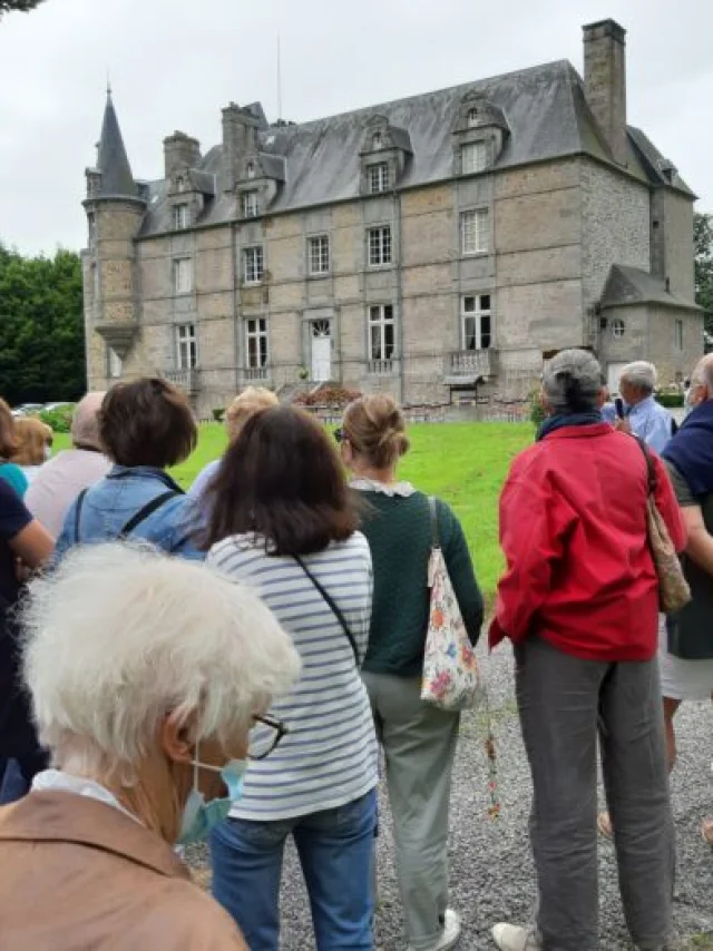 Visite Au Chateau De Saint Pierre Langers